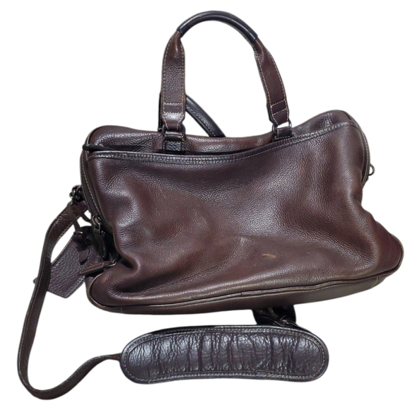 Allen Edmonds Leather Briefcase - Picture 2 of 16